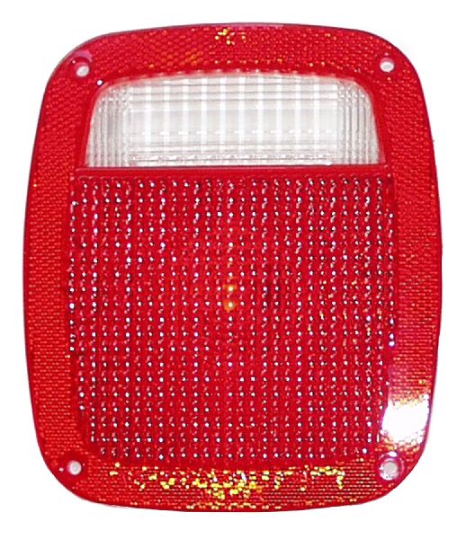 1987-2006 Jeep Wrangler Tail Light Lens (Crown Automotive)