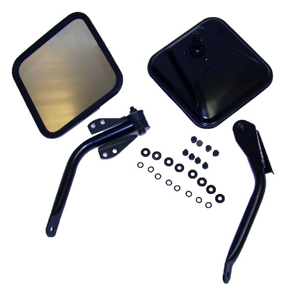 1976-1986 Jeep CJ7 Door Mirror Kit (Crown Automotive)