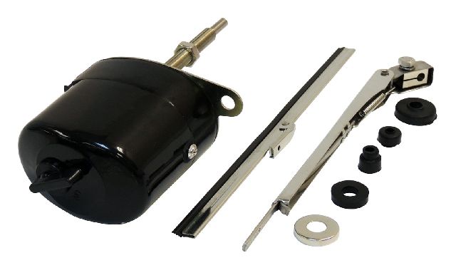 1946-1958 Jeep Willys Windshield Wiper Motor Kit (Crown Automotive)