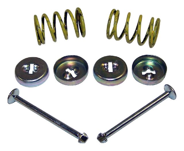 1954-1958 Jeep Willys Brake Hold Down Spring Kit (Crown Automotive)
