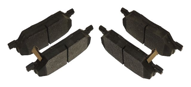 2016-2018 Fiat 500X Disc Brake Pad Set - Rear (Crown Automotive)