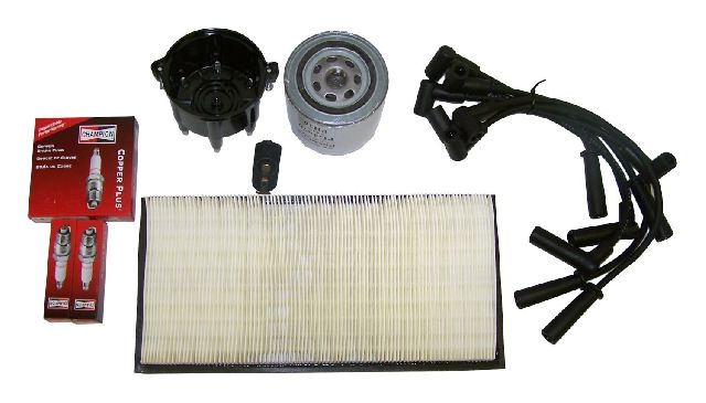 1997-1998 Jeep Cherokee Ignition Tune-Up Kit (Crown Automotive)