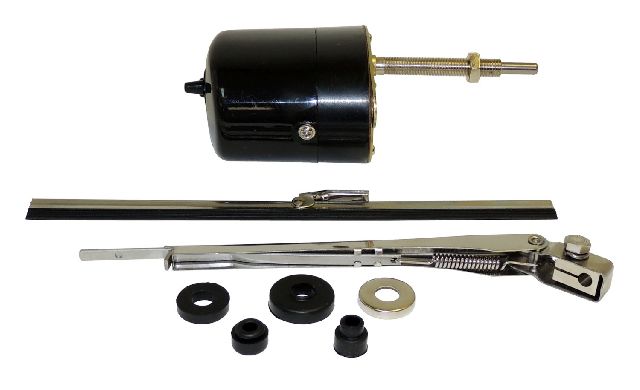 1946-1949 Jeep Willys Windshield Wiper Motor Kit (Crown Automotive)