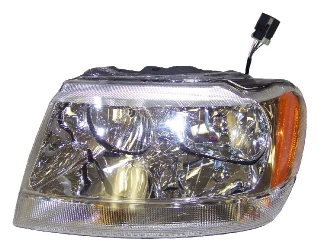1999-2004 Jeep Grand Cherokee Headlight Assembly - Left (Crown Automotive)