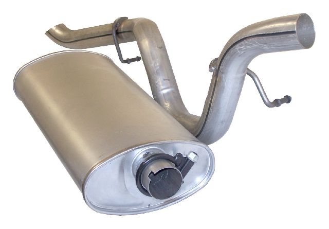 1999-2000 Jeep Wrangler Exhaust System Kit (Crown Automotive)
