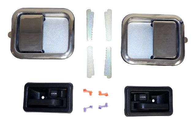 1987-2006 Jeep Wrangler Exterior Door Handle Set (Crown Automotive)