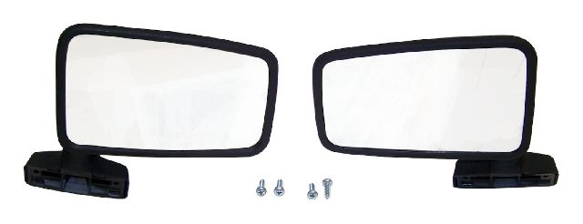 1987-1990 Jeep Cherokee Door Mirror Kit (Crown Automotive)