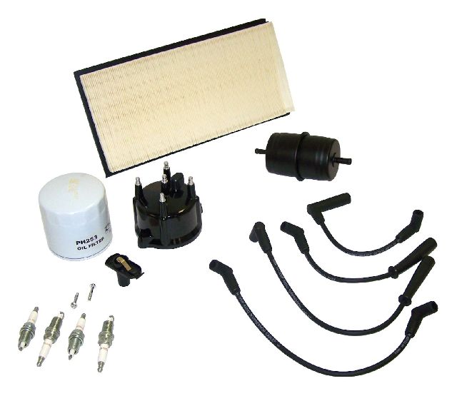 1994-1996 Jeep Cherokee Ignition Tune-Up Kit (Crown Automotive)