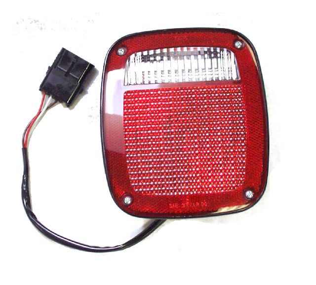 1991-1997 Jeep Wrangler Tail Light Assembly - Right (Crown Automotive)