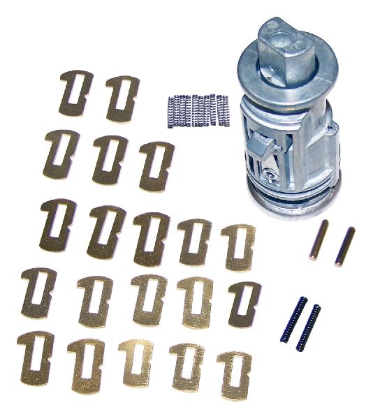 1997-2004 Jeep Wrangler Ignition Lock Cylinder and Switch (Crown Automotive)