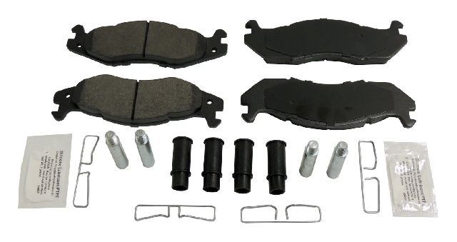 1987-1989 Jeep Wrangler Disc Brake Pad Set - Front (Crown Automotive)
