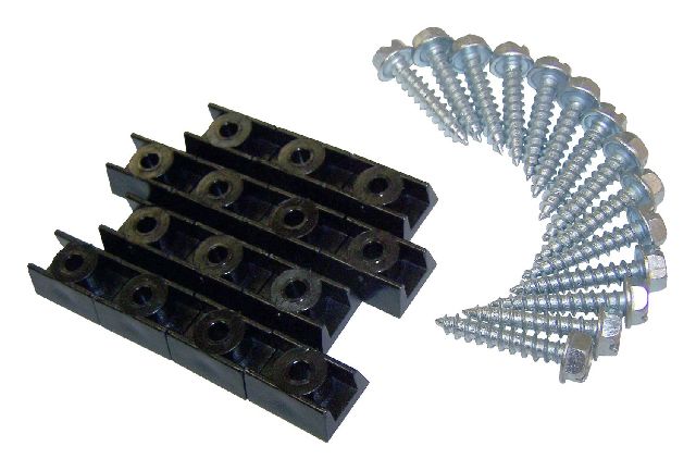 1987-1995 Jeep Wrangler Fender Flare Hardware Kit (Crown Automotive)