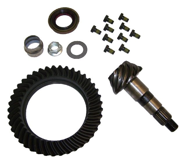 2007-2017 Jeep Wrangler Differential Ring and Pinion - Front (Crown Automotive)