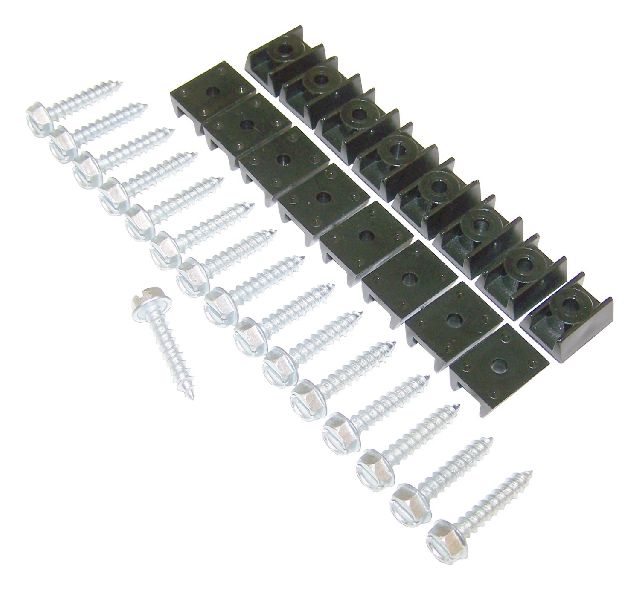 1987-1995 Jeep Wrangler Fender Flare Hardware Kit (Crown Automotive)