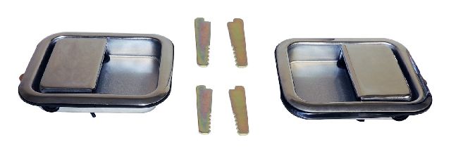 1987-2006 Jeep Wrangler Exterior Door Handle Set (Crown Automotive)