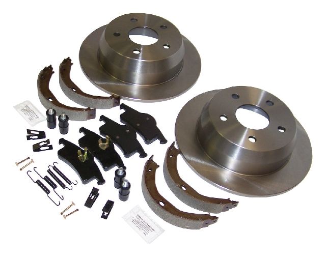 1999-2004 Jeep Grand Cherokee Disc Brake Kit - Rear (Crown Automotive)