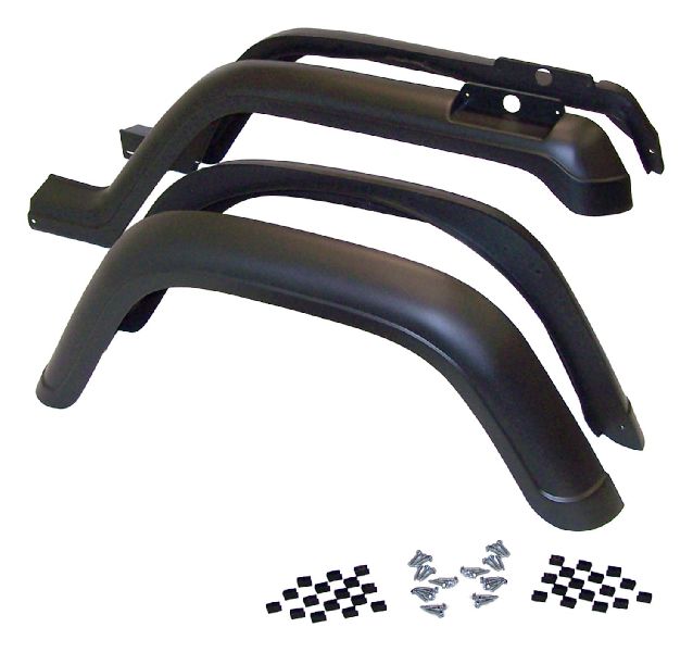 1987-1995 Jeep Wrangler Fender Flare - Front and Rear (Crown Automotive)