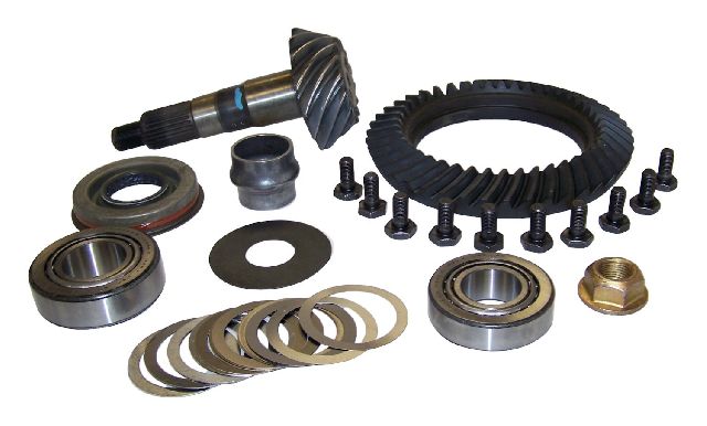 2001-2006 Jeep Wrangler Differential Ring and Pinion - Front (Crown Automotive)
