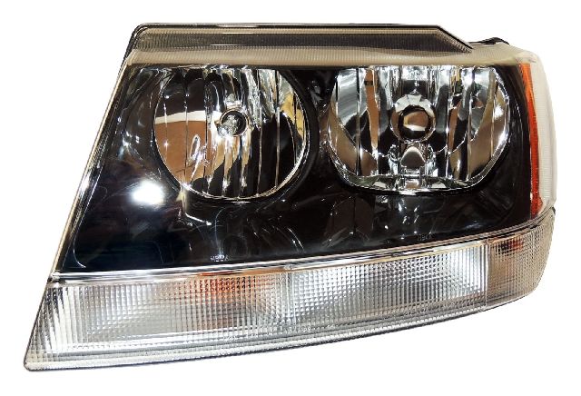 2002-2004 Jeep Grand Cherokee Headlight Assembly - Left (Crown Automotive)