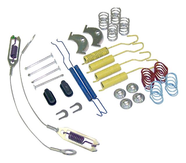 2002 Jeep Liberty Drum Brake Hardware Kit - Rear (Crown Automotive)