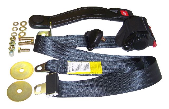 1987-1995 Jeep Wrangler Seat Belt - Front Left (Crown Automotive)