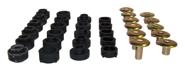 1997-2006 Jeep Wrangler Body Mount Set (Crown Automotive)