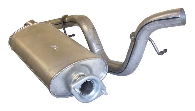 2000-2004 Jeep Wrangler Exhaust System Kit (Crown Automotive)