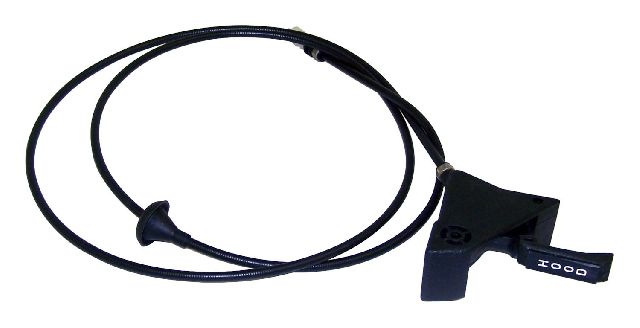 1981-1990 Jeep Wagoneer Hood Release Cable (Crown Automotive)