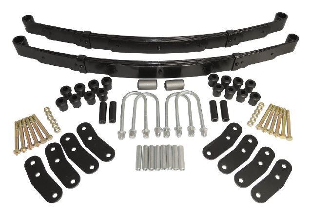 1987-1995 Jeep Wrangler Leaf Spring Assembly - Front (Crown Automotive)