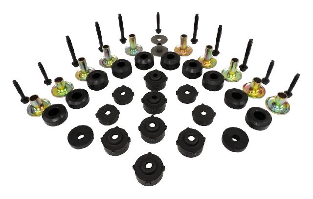 1987-1995 Jeep Wrangler Body Mount Set (Crown Automotive)