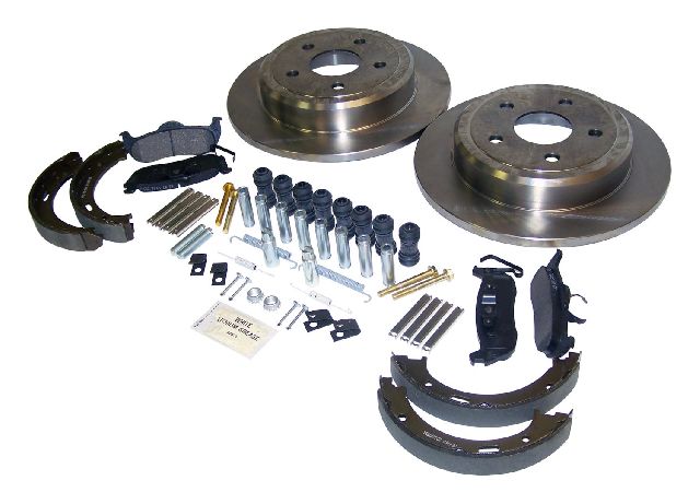 2006-2010 Jeep Commander Disc Brake Kit - Rear (Crown Automotive)