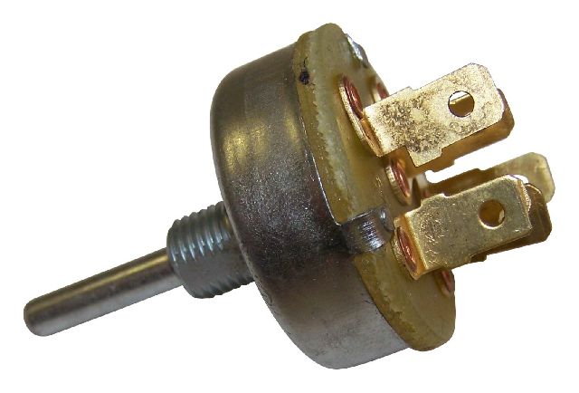 1976-1982 Jeep CJ7 Windshield Wiper Switch - Front (Crown Automotive)