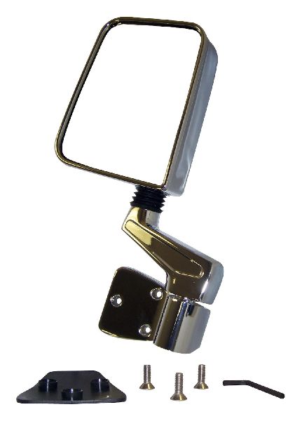 1987-2002 Jeep Wrangler Side/Door Mirror - Left (Crown Automotive)