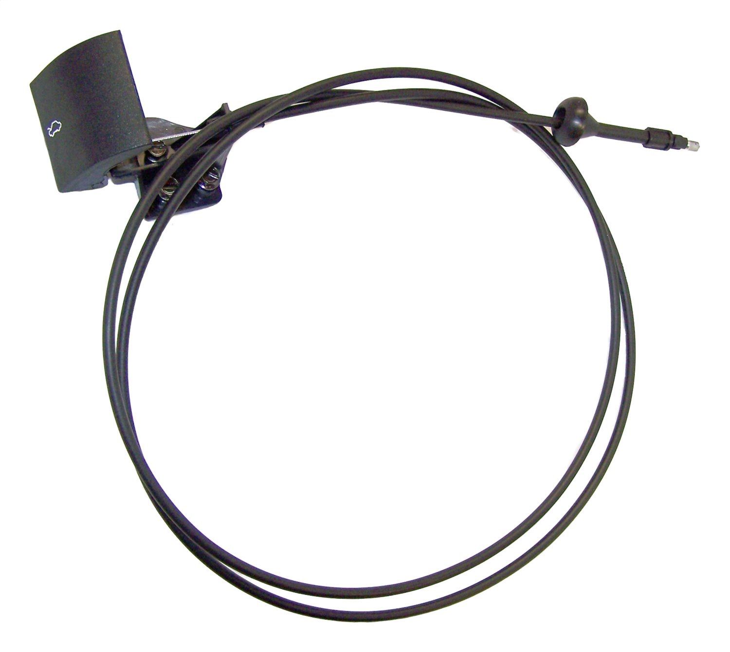 Hood Release Cable Replacement (Aftermarket, Crown Automotive, Dansk