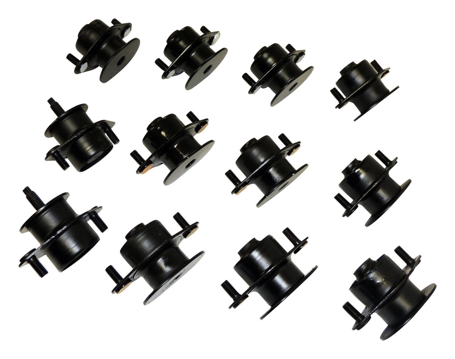 2017, 2016, 2015, 2014, 2013, 2012, 2011, 2010, 2009, 2008, 2007 Jeep Wrangler Body Mount Set