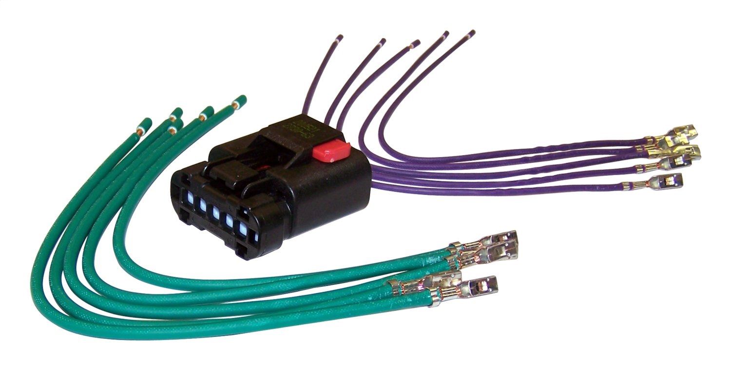 2010, 2009, 2008, 2007, 2006 Jeep Commander HVAC Blower Motor Resistor Harness