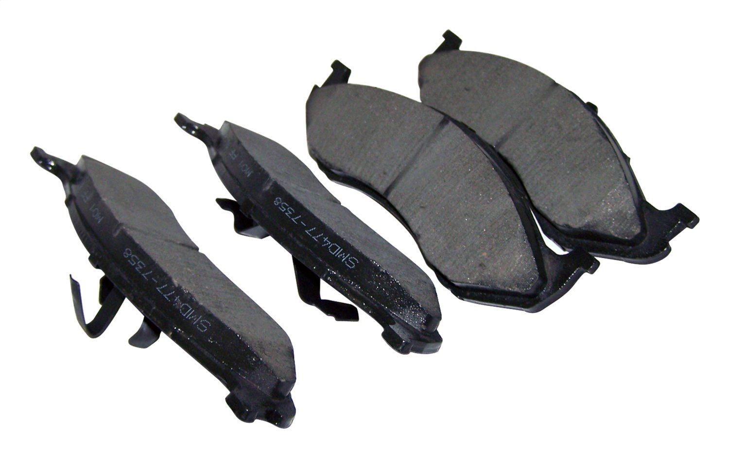 2001, 2000, 1999, 1998, 1997, 1996, 1995, 1994, 1993, 1992, 1991, 1990 Jeep Cherokee Disc Brake Pad Set