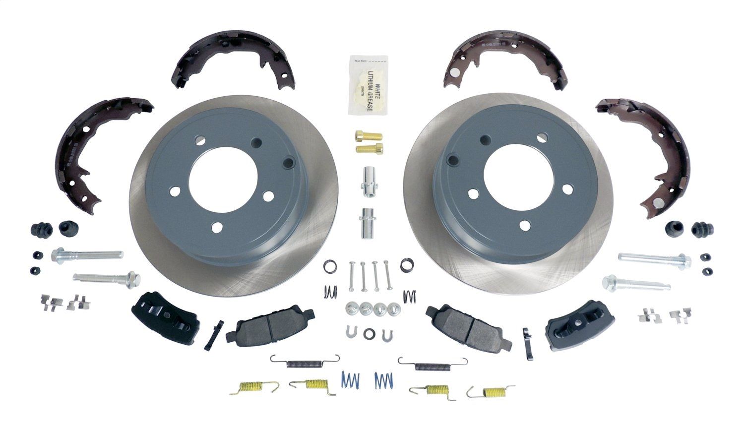 2017, 2016, 2015, 2014, 2013, 2012, 2011, 2010, 2009, 2008, 2007 Jeep Compass Disc Brake Kit