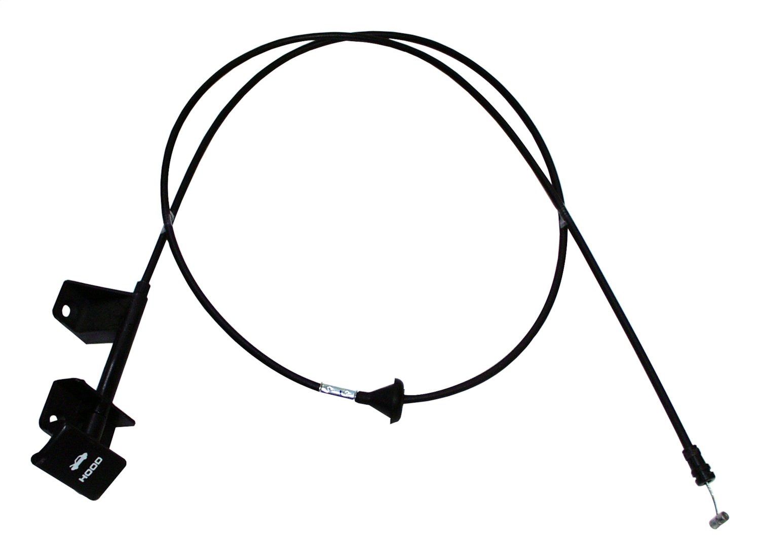 1996, 1995, 1994, 1993, 1992, 1991, 1990, 1989, 1988, 1987 Jeep Cherokee Hood Release Cable