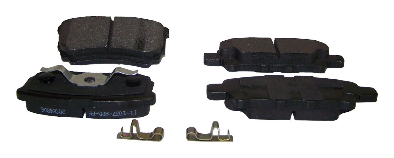 2017, 2016, 2015, 2014, 2013, 2012, 2011, 2010, 2009, 2008, 2007 Jeep Compass Disc Brake Pad Set