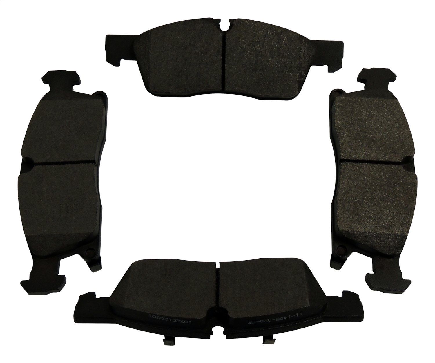 2018, 2017, 2016, 2015, 2014, 2013, 2012, 2011 Dodge Durango Disc Brake Pad Set