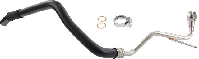 2009-2016 Audi A4 Turbocharger Coolant Line - Return (Turbocharger To Pipe) (CRP)
