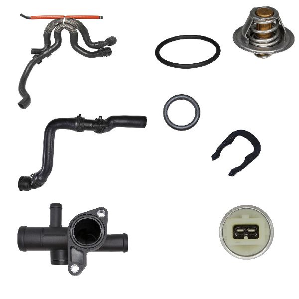 2000-2002 Volkswagen Golf Engine Coolant Hose Flange Kit (CRP)