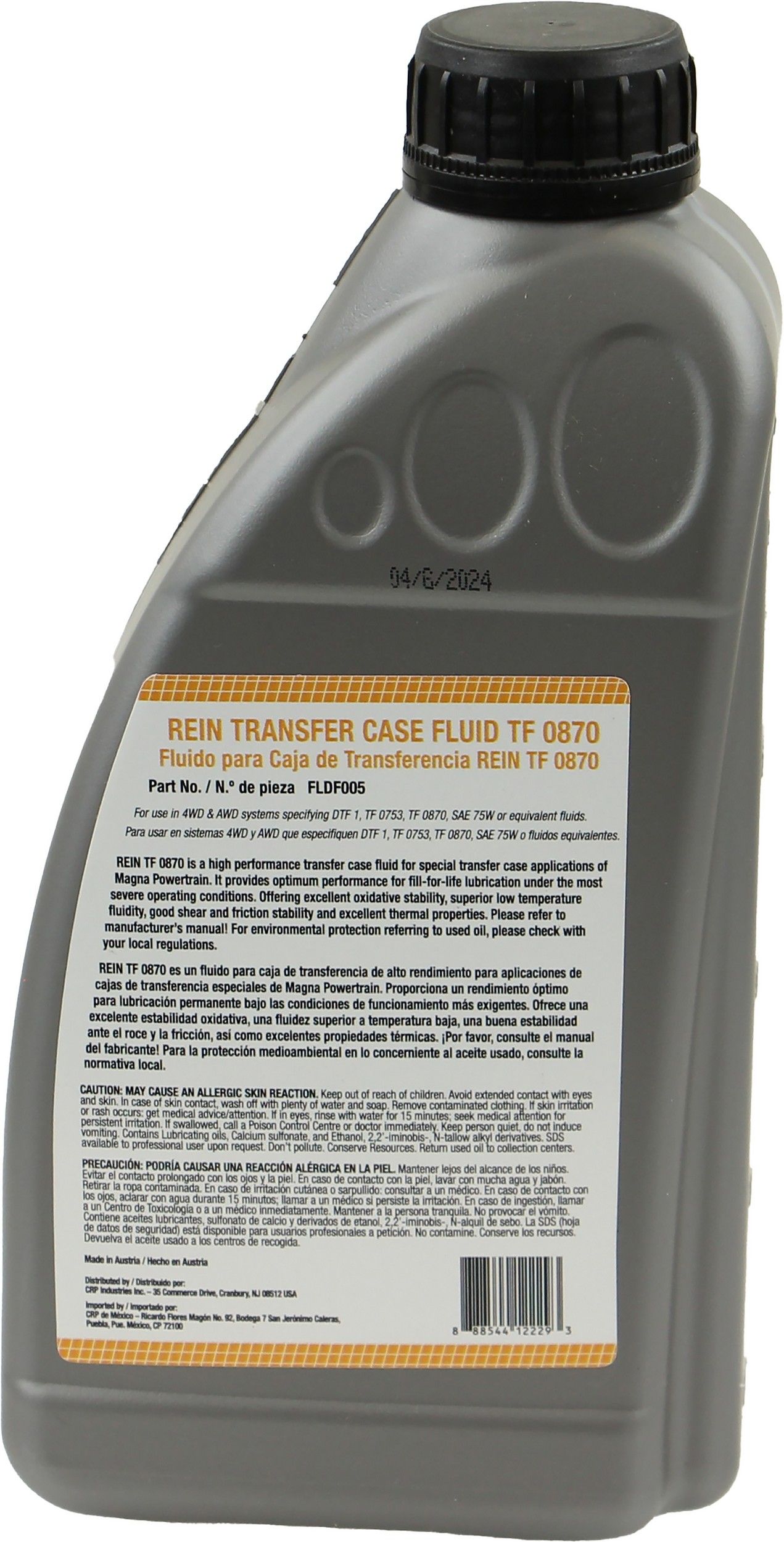 2024, 2023, 2022 BMW M3 Defender 110 Transfer Case Fluid