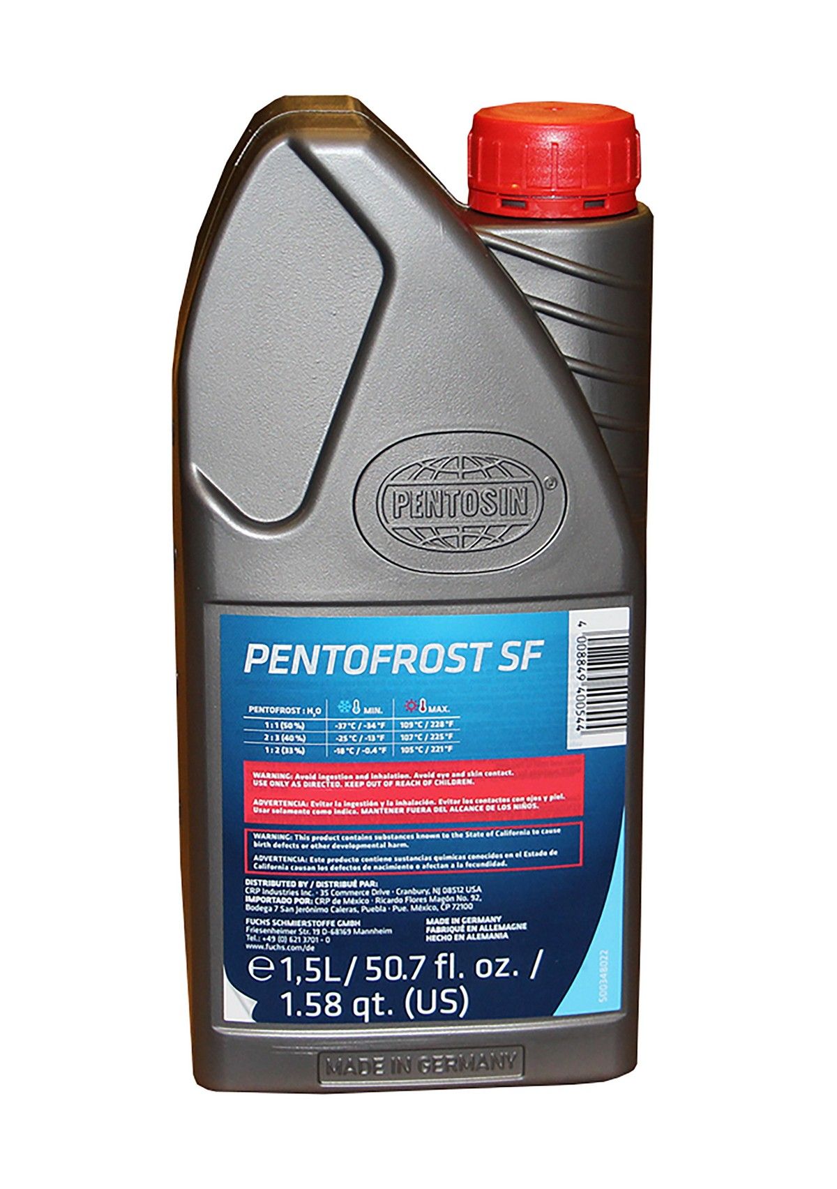 2011, 2010, 2009, 2008, 2007, 2006, 2005, 2004, 2003, 2002, 2001 Saab 9-5 Engine Coolant / Antifreeze