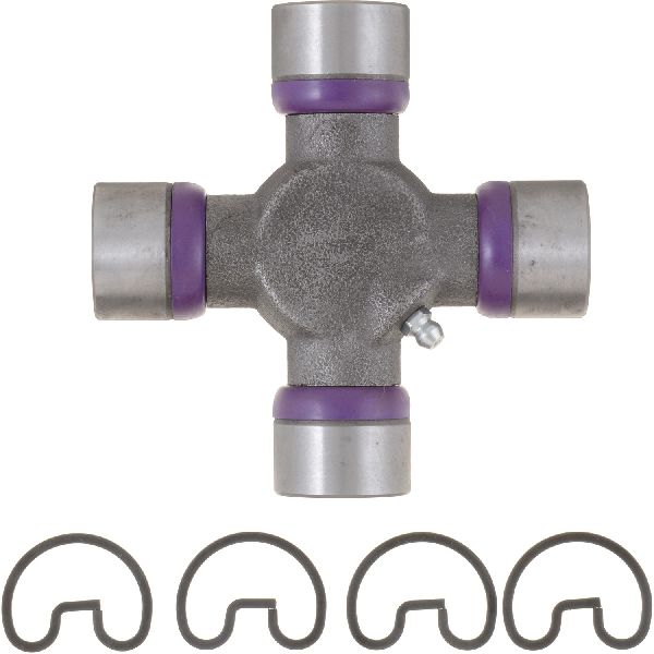 2007-2013 GMC Sierra 2500 HD Universal Joint - Rear Driveshaft at Rear Axle or Rear Driveshaft at Support Bearing or Rear Driveshaft at Transmission (Dana Spicer Chassis)