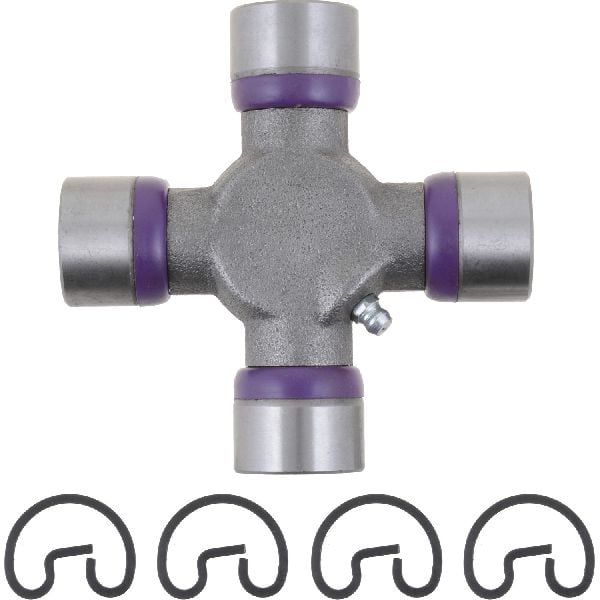 2007-2019 Chevrolet Express 2500 Universal Joint - Rear Driveshaft at Rear Axle or Rear Driveshaft at Support Bearing or Rear Driveshaft at Transmission (Dana Spicer Chassis)