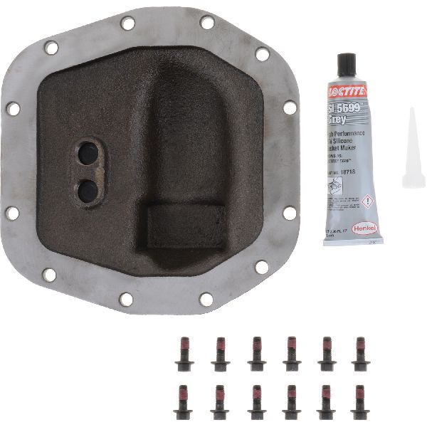 2018-2024 Jeep Wrangler Differential Cover - Front (Dana Spicer Chassis)