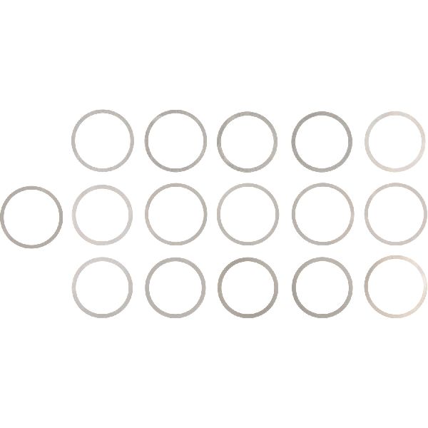 2018-2022 Jeep Wrangler Differential Carrier Bearing Shim - Rear Differential (Dana Spicer Chassis)
