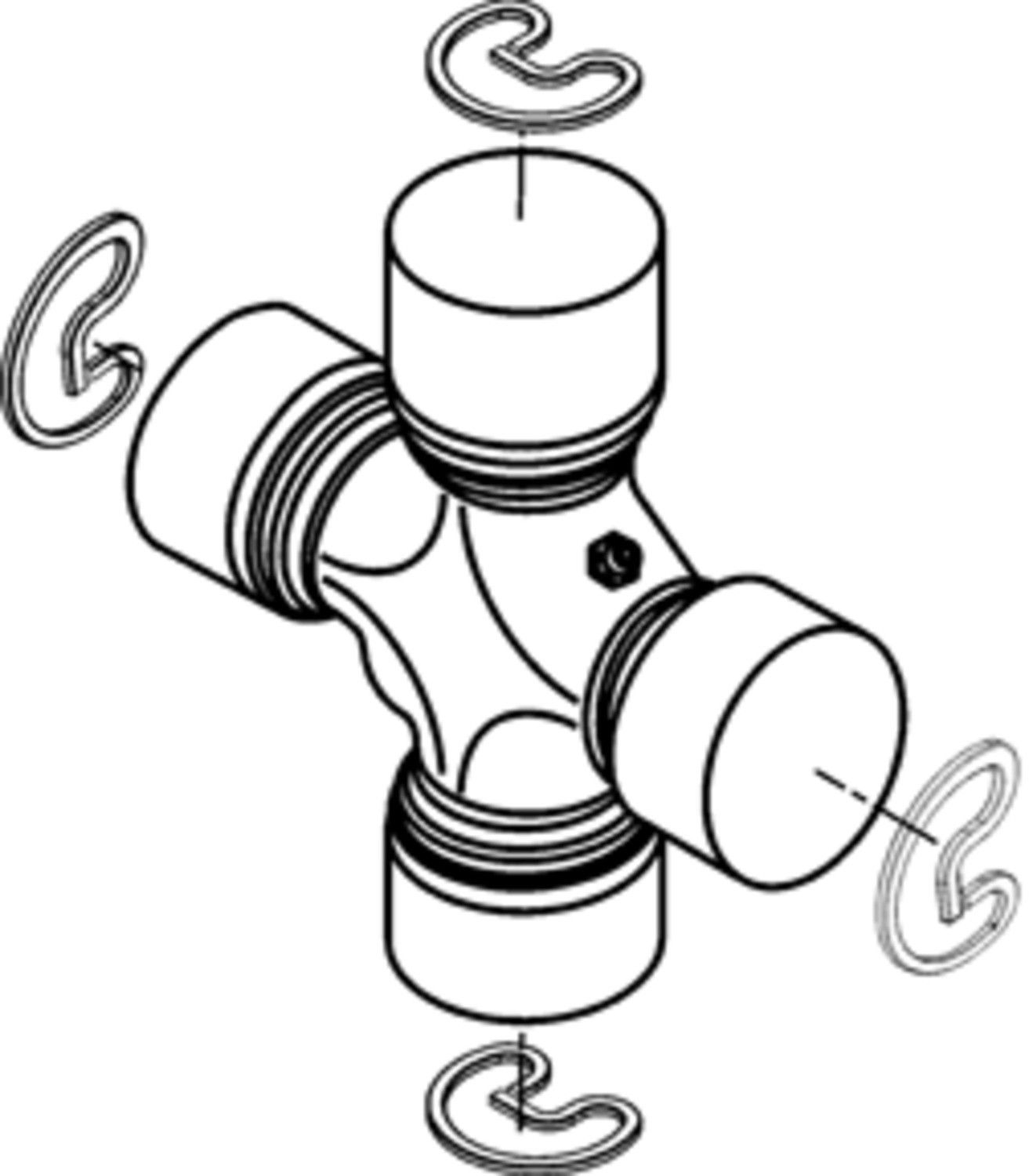 2011 Ram 3500 Super Duty Universal Joint
